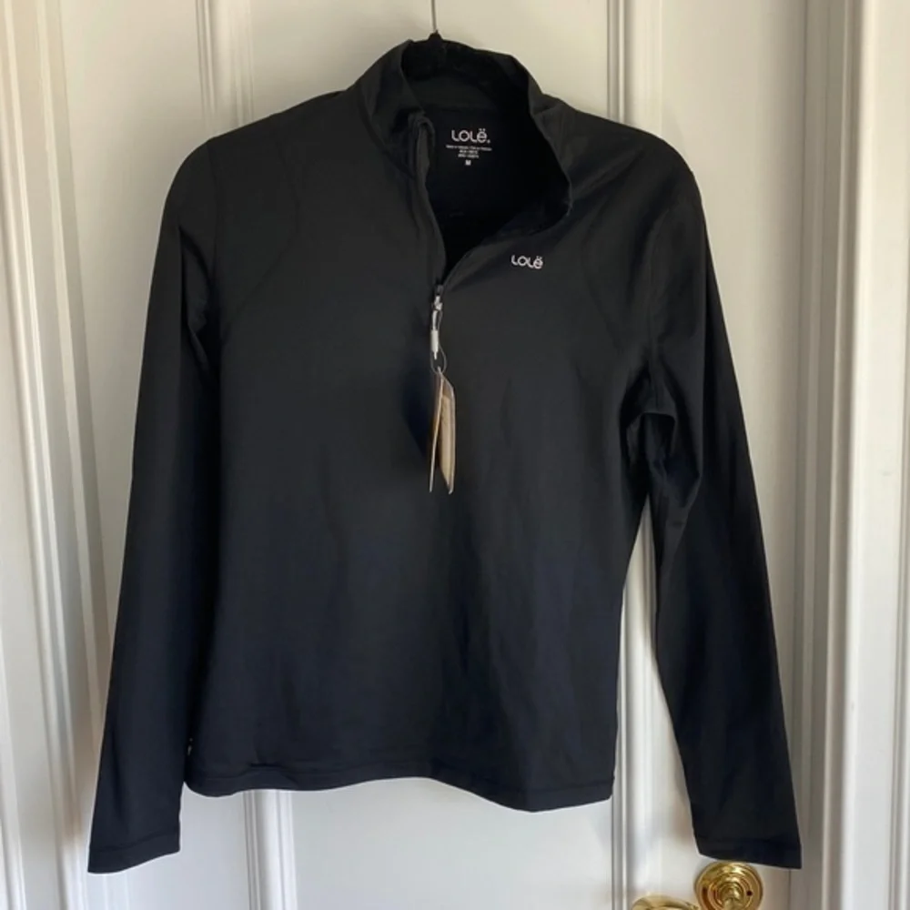 Lole Black Long Sleeve Top - Picture 1 of 5